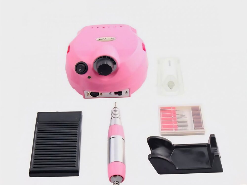 💕 Frezarka do paznokci w kolorze różowego złota – wszechstronne narzędzie do manicure i pedicure - obrazek 3