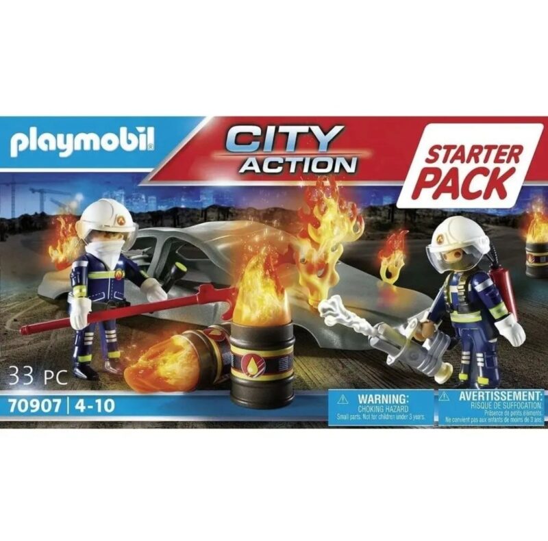 🚒 Playmobil 70907 – Starter Pack Ćwiczenia straży pożarnej