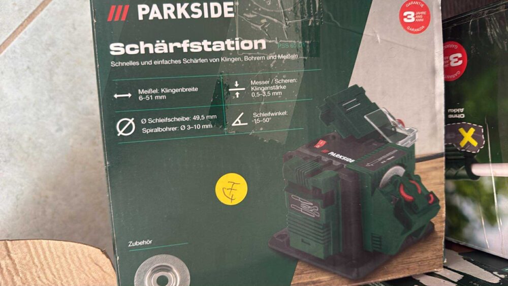 ⚙ Ostrzałka elektryczna Parkside PSS 65 D1 – używana - obrazek 3