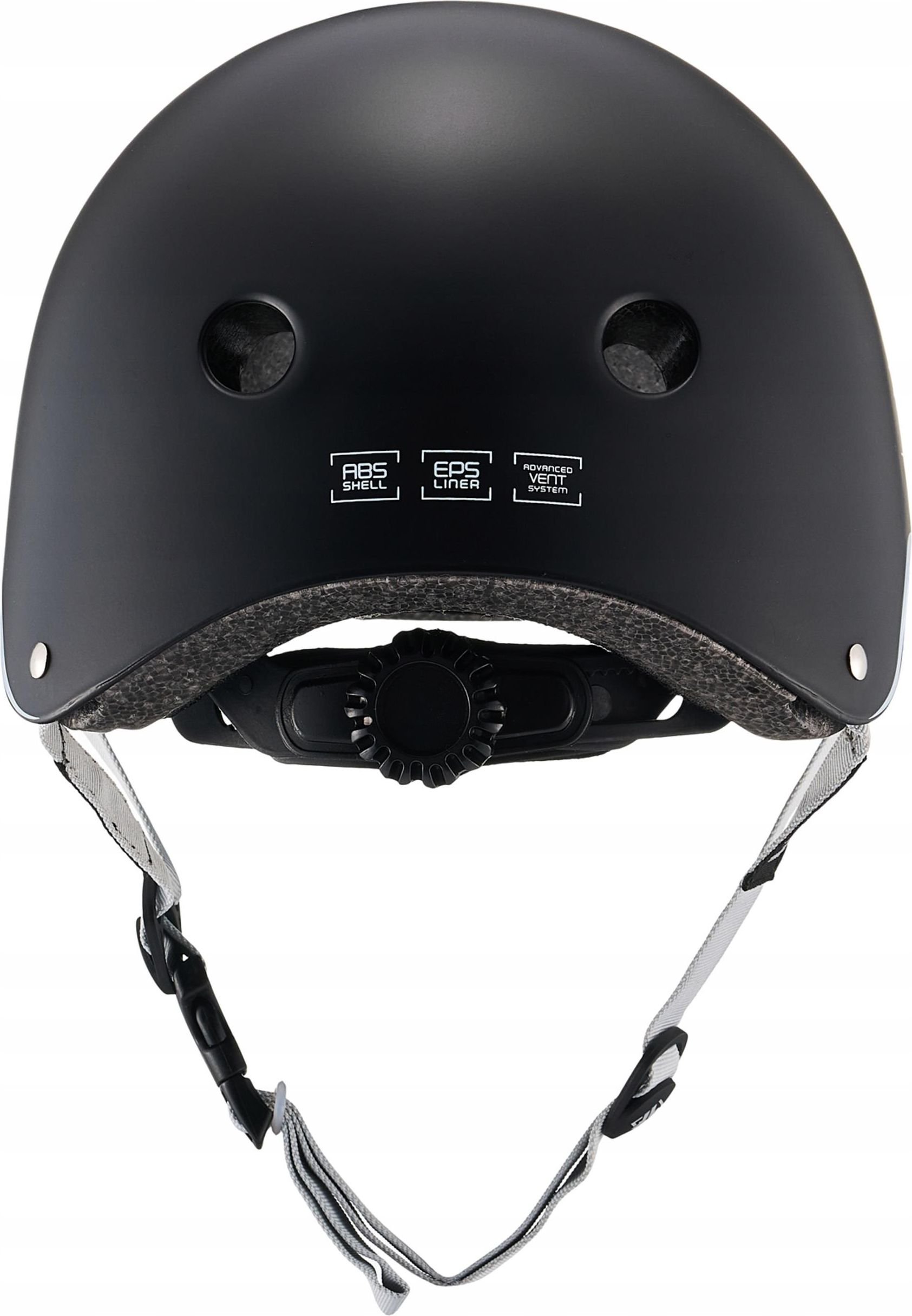 Kask ochronny RAVEN ESSTO Black/White do roweru, hulajnogi, rolek i deskorolki - obrazek 4