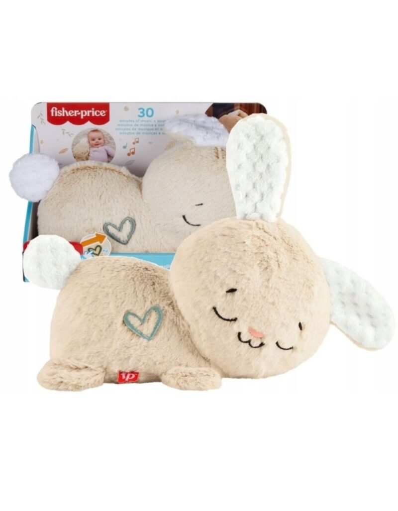 Fisher-Price Śpiący Króliczek Usypiacz Uspokajacz 0+