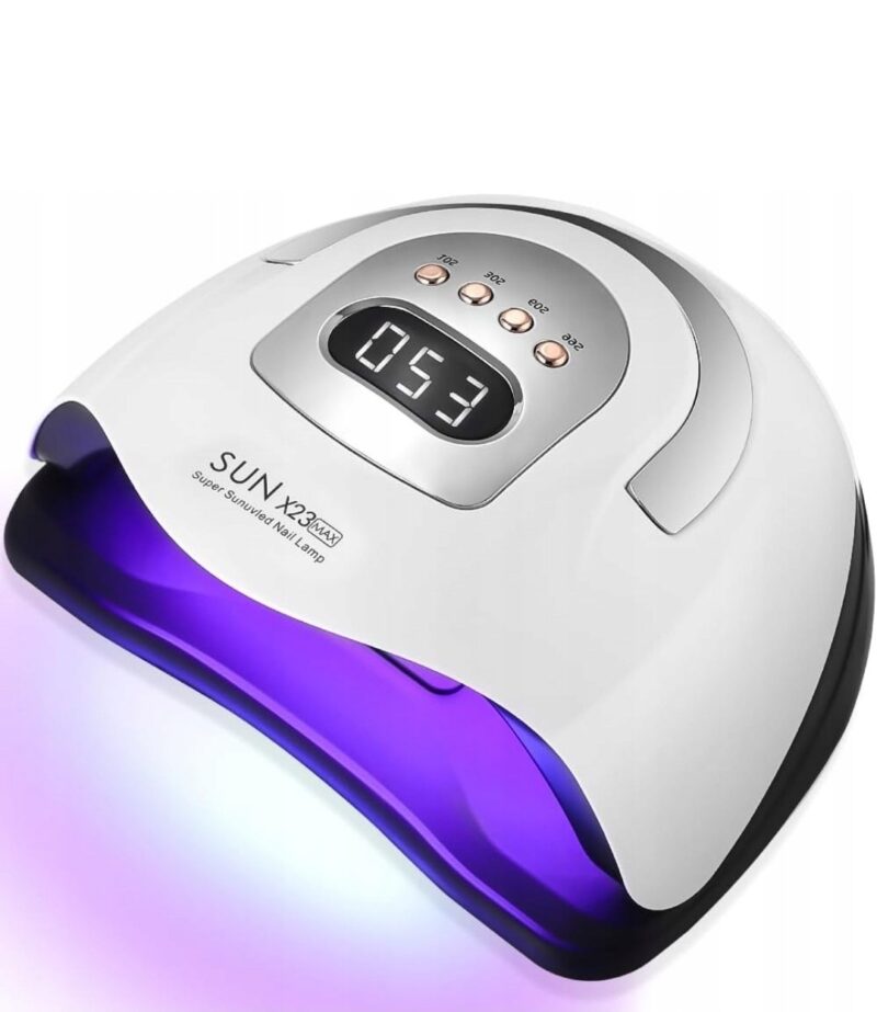 Lampa UV LED SUN X23 MAX 380W 81 diód do paznokci hybryd żeli