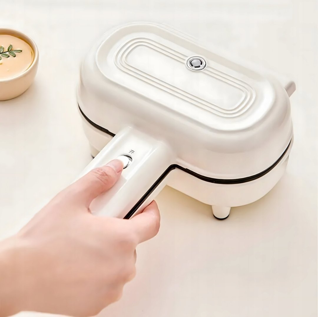 Opiekacz do kanapek RealG 1211 700W toster sandwich biały - obrazek 5