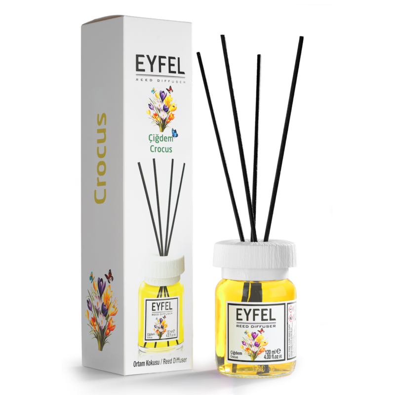 Eyfel Crocus Krokus – dyfuzor zapachowy z patyczkami 120 ml