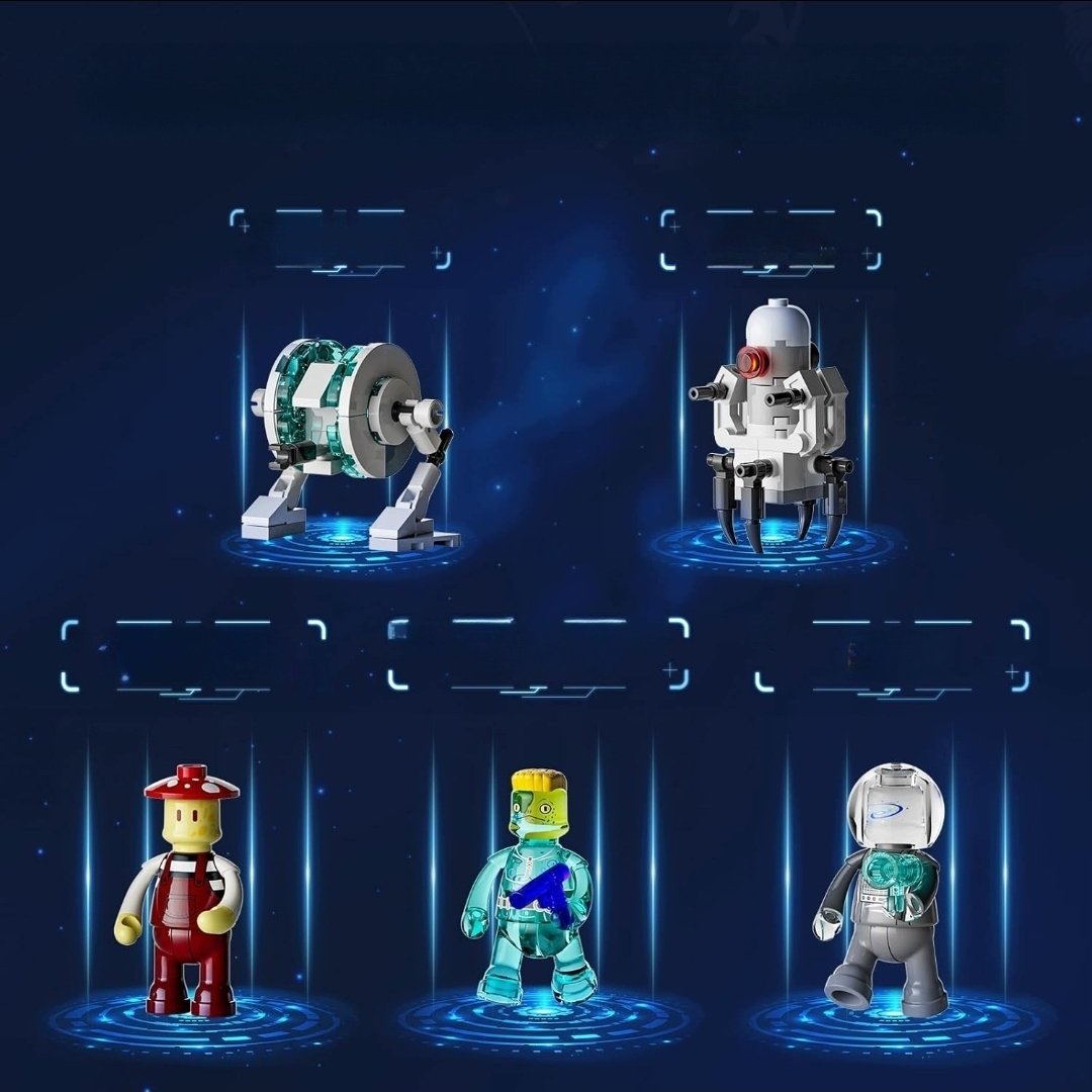 LUMIBRICKS 20007 Alien Frontier Bounty Hub klocki 2309 el. LED 16+ - obrazek 5