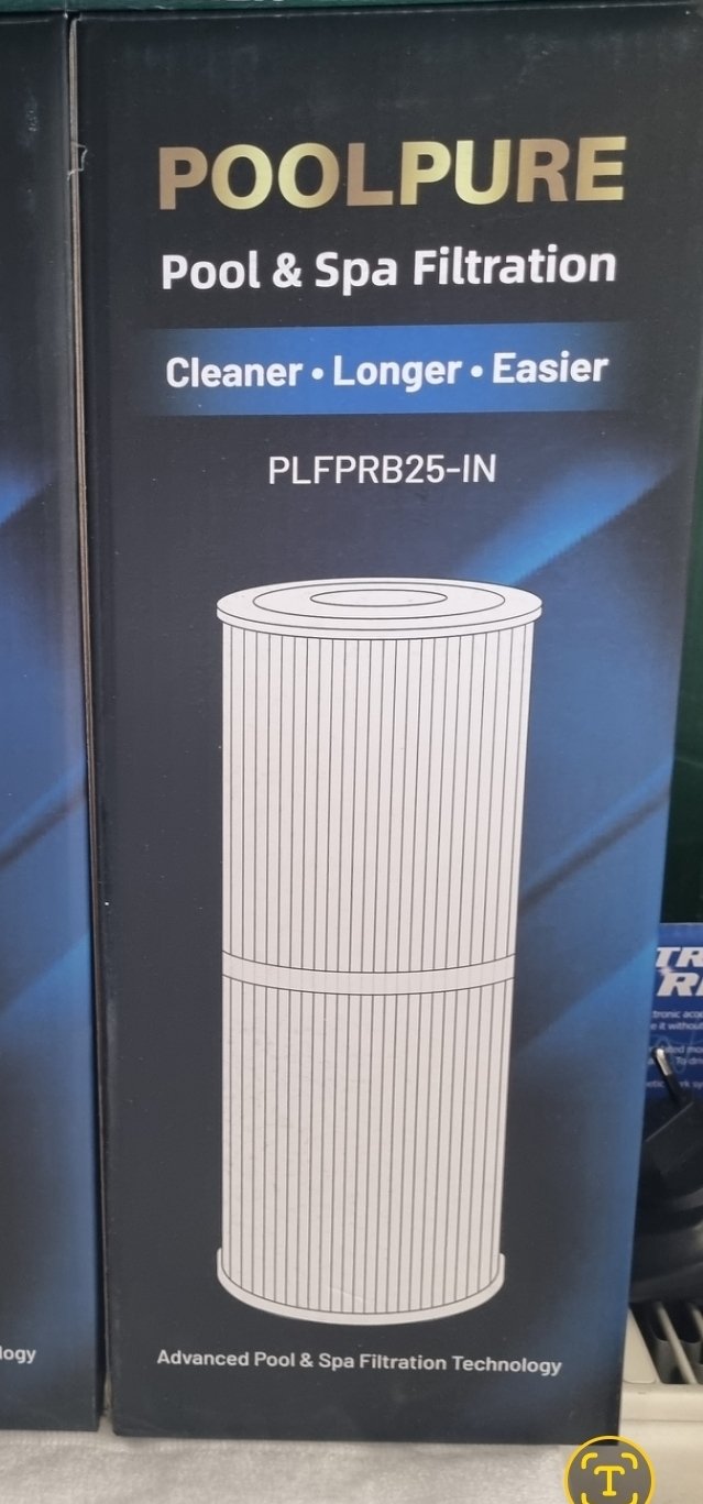 POOLPURE PLFPRB25-IN filtr do jacuzzi spa wanny z hydromasażem PRB25-IN C-4326