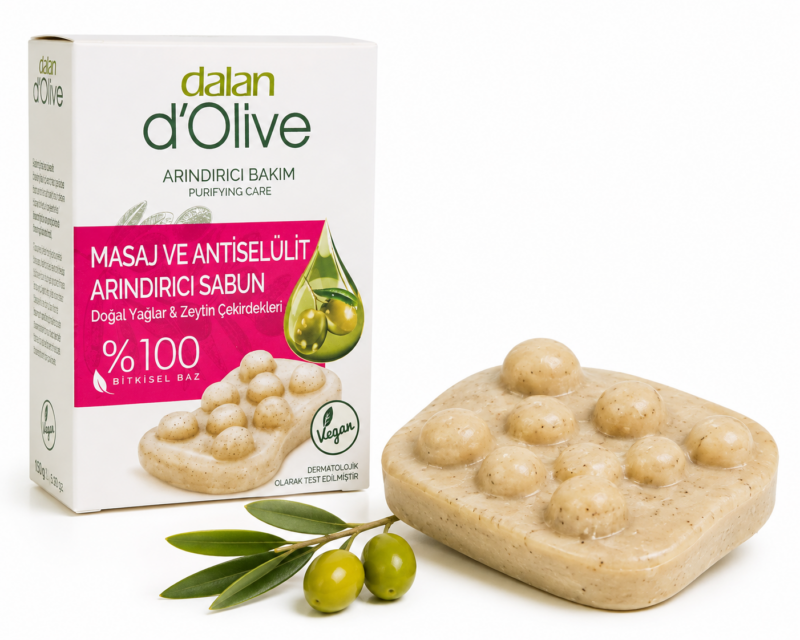 Dalan d'Olive Mydło do Masażu Antycellulitowe Oliwkowe 150 g
