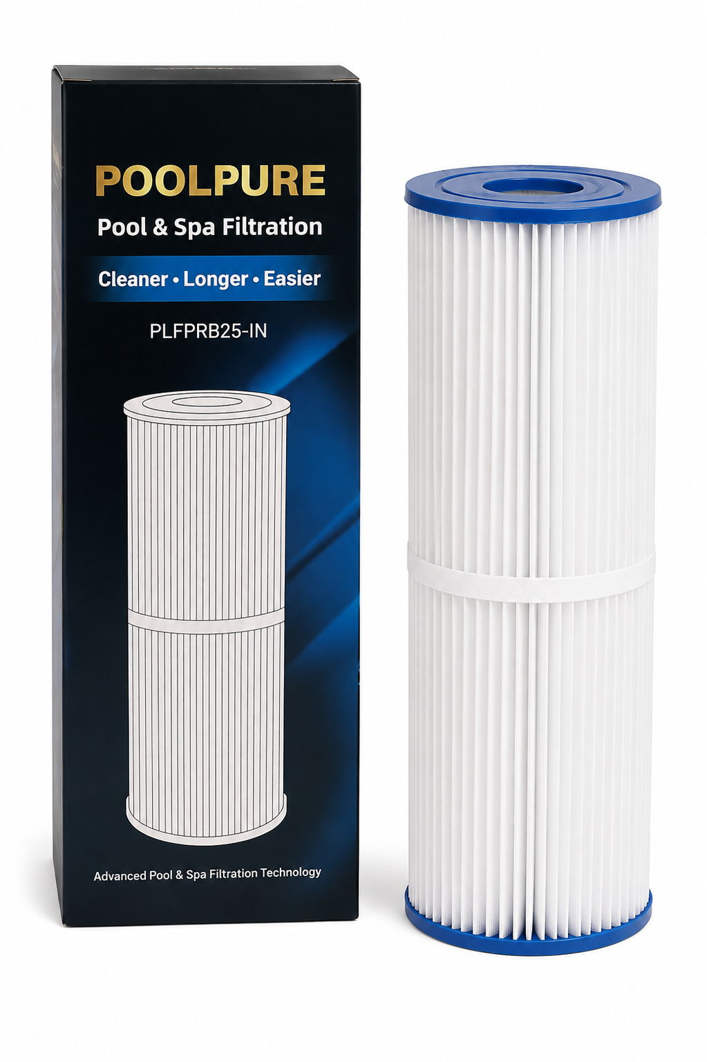 POOLPURE PLFPRB25-IN filtr do jacuzzi spa wanny z hydromasażem PRB25-IN C-4326