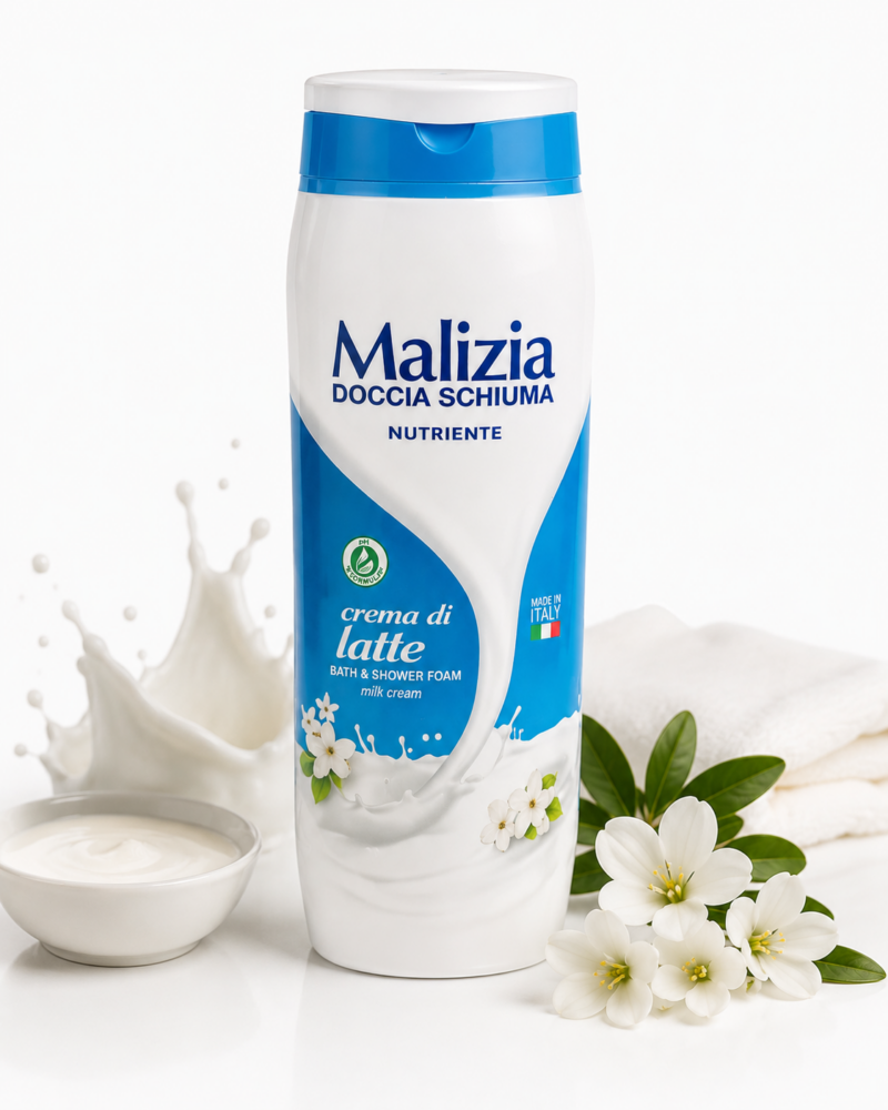 Malizia Doccia Schiuma Crema di Latte Żel pod Prysznic 300 ml