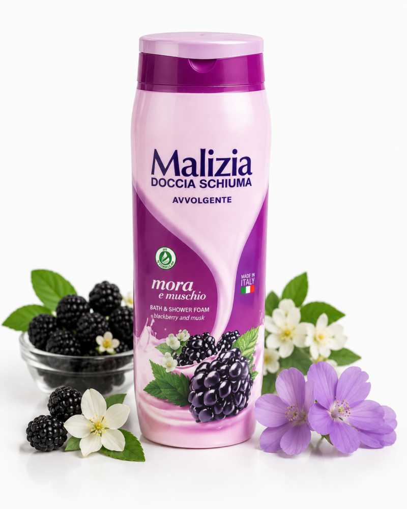 Malizia Doccia Schiuma Mora e Muschio Żel pod Prysznic 300 ml